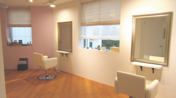 hair salon jouir様 セット面